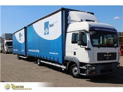 MAN TGL 8.210 + TRAILER + SLEEPCAB COMBI