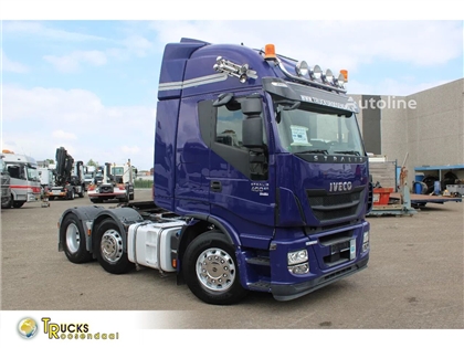 Iveco STRALIS Ciągnik siodłowy IVECO Stralis 460 + 6X2 + RETARDER + EURO 6 + SPOILERS