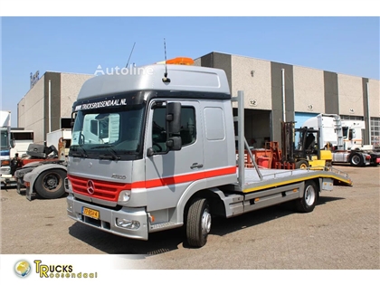 Mercedes Atego Ciężarówka do przewozu samochodów Mercedes-Benz Atego 823 + MANUAL + WINCH + PERFECT TRUCK