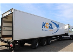 Naczepa furgon Groenewegen 3x BPW +3 TONS lift