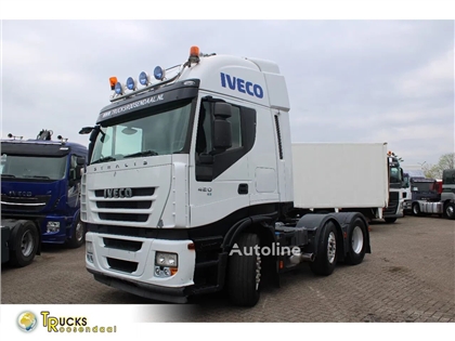 Iveco STRALIS Ciągnik siodłowy IVECO Stralis 420 + EURO 5 + STEERING 6X2 + MANUAL