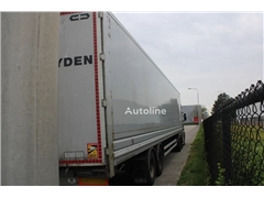 Naczepa furgon Van Hool + 2.69 + ROLLERS