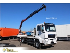 MAN TGS 26.440 + HMF 22T/M + remote + 6x2 steering + E