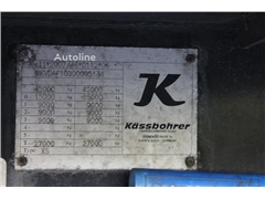 Naczepa furgon Kässbohrer 3x axle + bpw