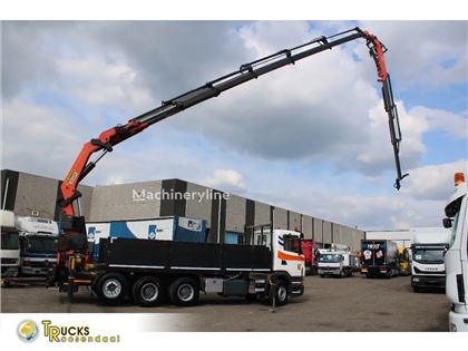 Żuraw samojezdny Scania G 480 + PALFINGER 500002EH