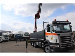 Żuraw samojezdny Scania G 480 + PALFINGER 500002EH
