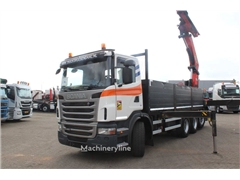 Żuraw samojezdny Scania G 480 + PALFINGER 500002EH