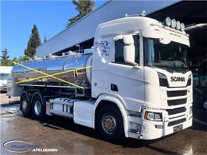Scania R580 V8 NGS Retarder, Steering axle