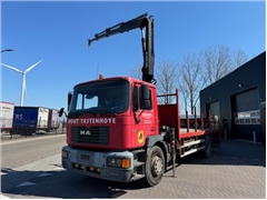 MAN 18-224 HIAB 085/3 CRANE