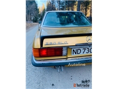 Sprzedam coupé Mercedes-Benz 280 SLC poprzez aukcj
