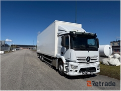 Mercedes Actros Sprzedam ciężarówkę furgon Mercedes-Benz Actros poprzez aukcję