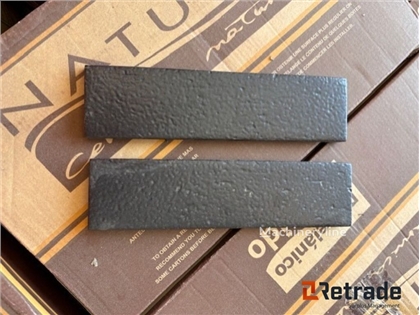 Płytki Natucer 5 x 20 cm - czarne - 18 pudełek po