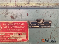Sprzedam dłutownicę do metalu Br Wikströms Mek Ver