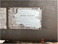 Sprzedam koparki gąsienicowe Hitachi Zaxis ZX520LC