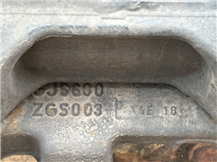 Oś Mercedes-Benz TRAILING AXLE + HUBS A9613902799