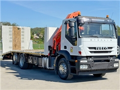 IVECO STRALIS 360  LAWETA 7,55 m + PK 23500 + PIL
