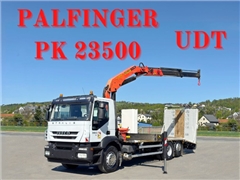 IVECO STRALIS 360  LAWETA 7,55 m + PK 23500 + PIL