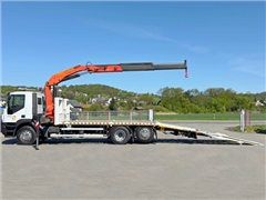 IVECO STRALIS 360  LAWETA 7,55 m + PK 23500 + PIL