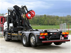 MAN TGS 26.400  HAKOWIEC + KESLA 2114Z  STAN BDB
