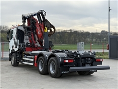 Renault C520  HAKOWIEC + KESLA 2111  6x4  STAN