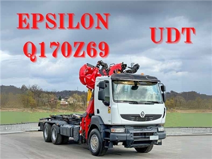 RENAULT KERAX 460 DXI  HAKOWIEC + EPSILON Q170Z69
