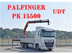 Daf XF 530  Skrzynia 6,30 m + PK 15500  STAN BDB