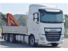 Daf XF 530  Skrzynia 6,30 m + PK 15500  STAN BDB