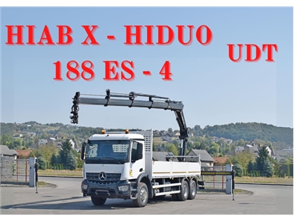 Mercedes Actros 2636  HIAB X - HIDUO 188 ES - 4 H