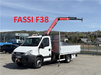 Iveco Daily 65C14  Skrzynia 3,60 + FASSI F38 A.22