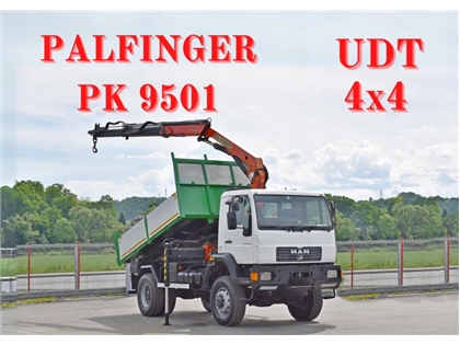 MAN LE 18.280 WYWROTKA 3,70m PK 9501 / 4x4