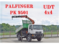 MAN LE 18.280 WYWROTKA 3,70m PK 9501 / 4x4