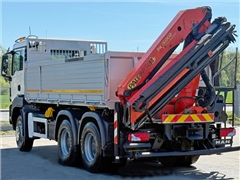 MAN TGS 33.360  WYWROTKA 6,40 m + PK 15002 / 6x4