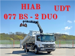 Mercedes Atego 1224  HIAB 077 BS - 2 DUO  STAN B