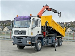 MAN TGA 33.350  WYWROTKA 4,70 m  PK 12000 6x4