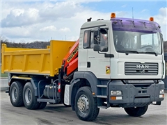 MAN TGA 33.350  WYWROTKA 4,70 m  PK 12000 6x4
