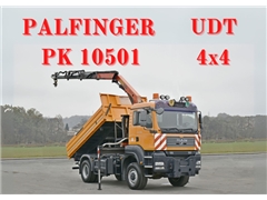 MAN TGA 18.360  WYWROTKA 4,10 m  PK 10501 + PILO