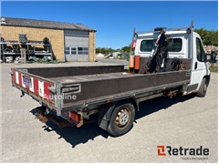 Peugeot Boxer 2,2 HDI Ladvogn med ladkran