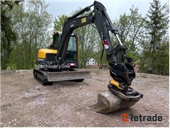 Sprzedam minikoparka Volvo Ecr58D poprzez aukcję