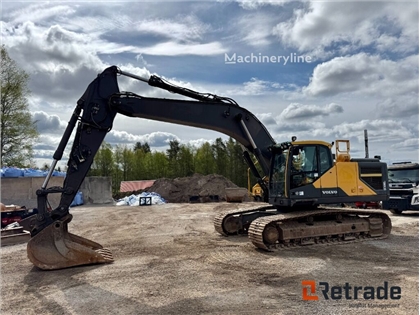 Sprzedam koparki gąsienicowe Volvo EC300EL poprzez