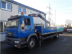 MAN 14.225 LLC Hiab 055DS-2 7,5 M Pritsche