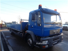 MAN 14.225 LLC Hiab 055DS-2 7,5 M Pritsche