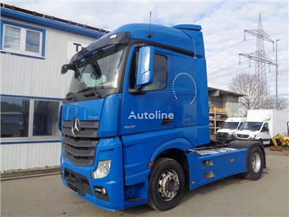 Mercedes Actros Ciągnik siodłowy Mercedes-Benz Actros 1845 LS Safety-Pack Standklima