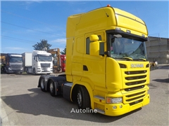 Scania R450 6x2 VLA höhenverstellbare Sattelplatte