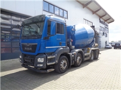 Naczepa betoniarka MAN TGS 32.360 8x4 Liebherr 9 c