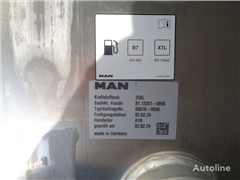 Zbiornik paliwa MAN Aludieseltank do ciągnika siod
