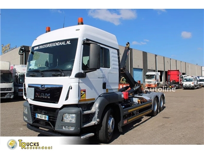 MAN TGS 28.460 + 6X2 + HOOKSYSTEM 20TONS + EURO 6
