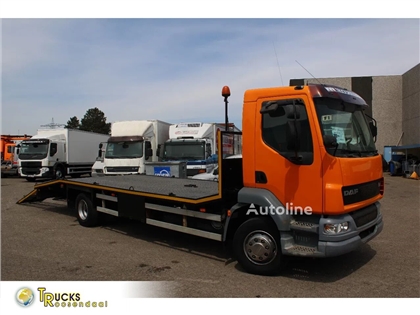 DAF LF 55.220 + HYDROLIC RAMPS + MANUAL