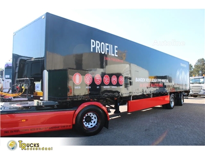 Naczepa furgon Tracon 2x alu axle + lift