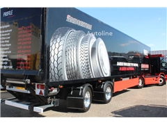 Naczepa furgon Tracon 2x alu axle + lift