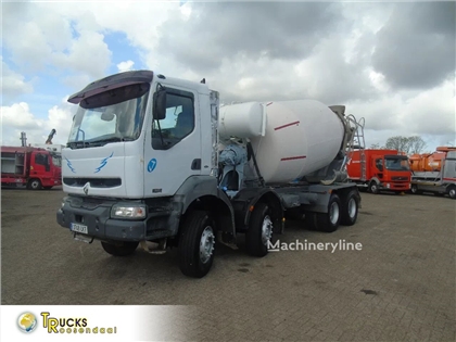Betonomieszarka Renault Kerax 420 + 8x4 + manual +
